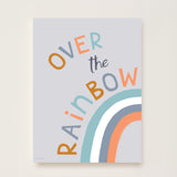 Over the Rainbow Art Print for kids by Hibou Home