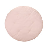 Quilted Linen Playmat - Powder Pink